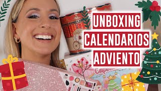 Unboxing de Calendarios de adviento molones o no [upl. by Colin]