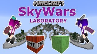 Minecraft Team SkyWars on Hypixel  TNT Madness  Slime Mode [upl. by Chatwin]