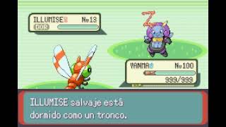 POKEMON EMERALD  YANMA  BESO AMOROSO  LOVELY KISS [upl. by Enomrej]