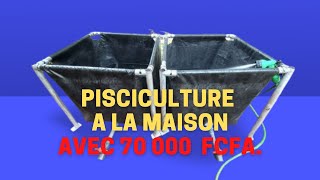 Pisciculture à la maison voici comment commencer avec 70000 FRS 1 [upl. by Boar855]