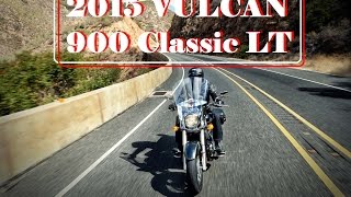 2015 Kawasaki VULCAN 900 Classic LT  Touring in Classic Cruiser Style [upl. by Marvin]