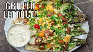 How to Grill Lettuce  A Salad Recipe [upl. by Venuti]