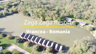 Zaga Zaga Resort  Vrancea RomaniaFilmare Drona [upl. by Aremaj462]