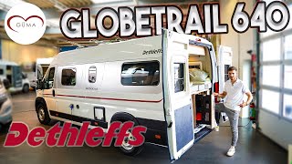 🗺 Dethleffs Globetrail 640 ❗  Unglaublicher Stauraum im Heck  Camper Van 2022 Neuheiten  GÜMA TV [upl. by Tedmann441]