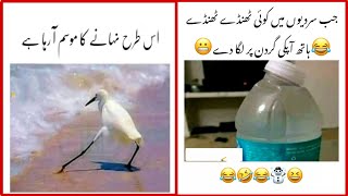 Sardiyaan Aa Rahi Hai 😝🥴  Funny Urdu poetry video  winter Funny jokes  Funny jokes [upl. by Nerak961]