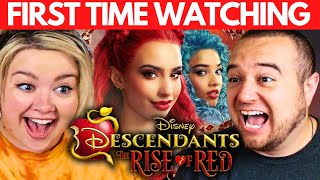 DESCENDANTS 4 THE RISE OF RED  Movie Reaction [upl. by Radnaskela857]