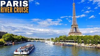 PARIS Seine River Cruise 2022  Bateaux Parisiens  Europe Vacation [upl. by Erle]