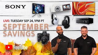 Sony LIVE  September Specials [upl. by Llennehc505]