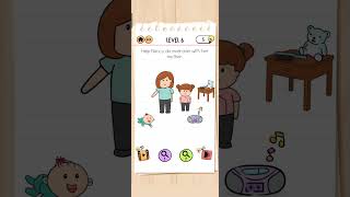 Brain Test 2  McBrain Family Level 6  Help Nancy do Exercise  Quick Solution games braintest [upl. by Saberio]