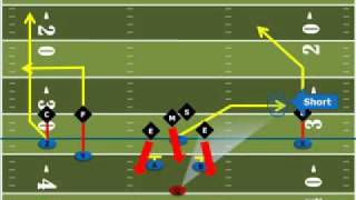 Winning Flag Football  Post Route 006 [upl. by Vinni275]