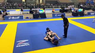 High Level IBJJF Match Against the Top Ranked Blue Belt [upl. by Marinelli275]