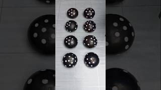 Eight Black Water Balloons Pop Reverse Video Asmr [upl. by Rebm]