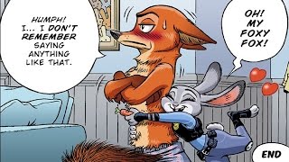 Zootopia Comic  Nick x Judy  Night howler effect [upl. by Wulfe415]