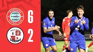 REBELS HIT SIX AGAINST CRAWLEY  Worthing 6 Crawley Town 2  Highlights [upl. by Eittel]