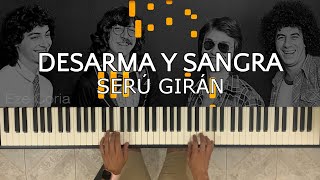 Desarma y Sangra  Serú Girán  Piano Cover versión fácil [upl. by Efar]