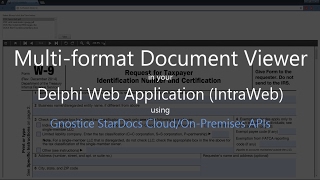 How to display PDF and Office documents in your Delphi Web Application IntraWeb using StarDocs [upl. by Nadnal]