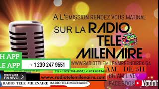 Merdi27Mars 2024 Emission Rendezvous matinal sur la Radio Tele Milenaire avec Frere Smith [upl. by Nwad]