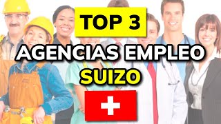 🥇 3 Mejores AGENCIAS DE EMPLEO en SUIZA en 2024 [upl. by Xxam791]