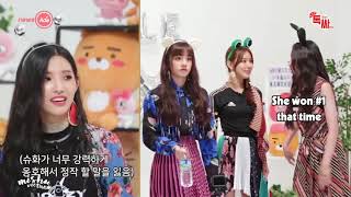 Miyeon and Shuhua arguing AGAIN  GIDLE 아이들 MIYEON미연 x SHUHUA슈화  MiShu funny moments [upl. by Blainey]