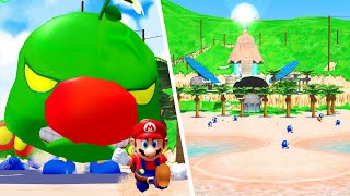 Super Mario Sunshine  Course 3 Gelato Beach  No Damage 100 Walkthrough [upl. by Aimaj205]