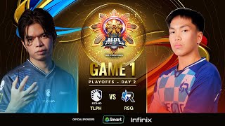 MPL PH S13  PLAYOFFS DAY 2  TLPH vs RSG  GAME 1 [upl. by Ajat]