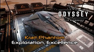 Elite Dangerous Odyssey  The ships Krait Phantom  Exploration excellence [upl. by Mildrid]