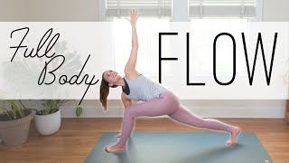 Full Body Flow  20Minute Yoga Practice [upl. by Nomal391]