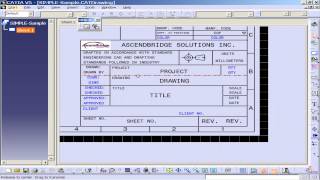CATIA V5 Title Block Automation [upl. by Candi]