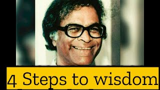 Anthony De Mello  The 4 Concrete Wisdoms [upl. by Ednalrim685]