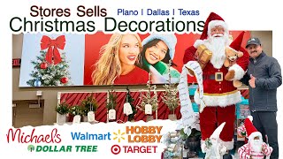 Christmas Wonderland Top 5 Stores for Holiday Decorations in Plano Dallas Texas [upl. by Chelsae89]