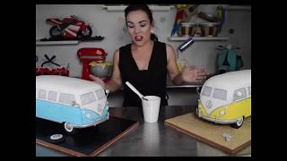 How To Make A Camper Van Cake [upl. by Nosirb724]