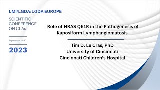 Role of NRAS Q61R in the Pathogenesis of Kaposiform Lymphangiomatosis [upl. by Ynez712]