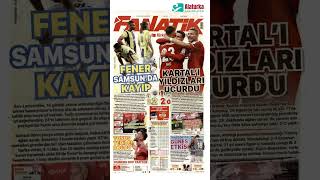 Fanatik Gazetesi 1 Sayfa  21 Ekim 2024 [upl. by Arahs]