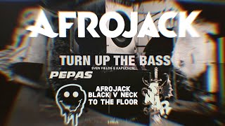 AFROJACK  Rhythm Is A Dancer vs Pepas vs Turn Up The Bass vs To The Floor AFROJACK MASHUP 2024 [upl. by Ylrbmik]