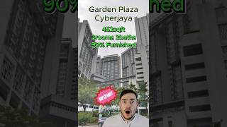 Garden Plaza Cyberjaya 3 Rooms Type 452sqf cyberjaya realestate property [upl. by Lovato]