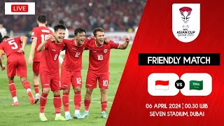 Friendly Match INDONESIA U23 vs SAUDI ARABIA U23 ¬ Friendly Match Jelang Piala Asia U23 2024 [upl. by Ytirahs]