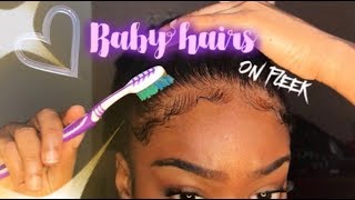 Tuto coiffure Baby Hair [upl. by Aiciruam]