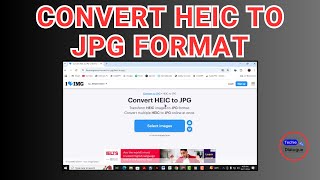 How to Convert HEIC to JPG Format [upl. by Gillian]