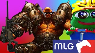 MLG Garrosh Hellscream vs MLG Thrall [upl. by Lertnom]