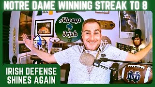 Notre Dame vs Virginia REACTION☘️Irish On 8Game Win Streak [upl. by Cyma]