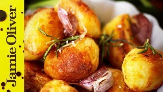 Jamies Perfect Roast Potatoes [upl. by Anihc]