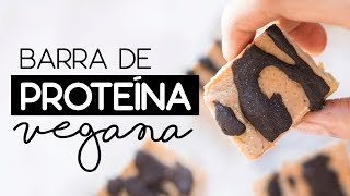 BARRA DE PROTEÍNA CASEIRA E VEGANA  100 natural e SEM AÇÚCAR [upl. by Nanji]