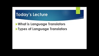 What is Language Processors or Translators type of Translators Urdu and Hindi Lecture 2 [upl. by Drusus]