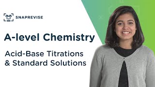 AcidBase Titrations amp Standard Solutions  Alevel Chemistry  OCR AQA Edexcel [upl. by Namhar]