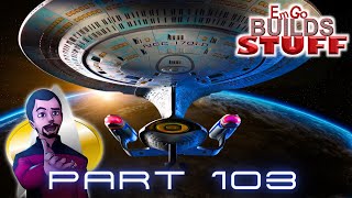 Eaglemoss Star Trek USS Enterprise NCC 1701D Kit Part 103 EmGo Builds Stuff [upl. by Yatnoj]