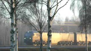 Iore MTAB 115 Stenbacken102 Malmberget  mine train 43 wagons [upl. by Adrial558]