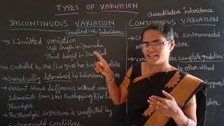 Types of Variation  continous and discontinuous Part3 [upl. by Neelrihs]