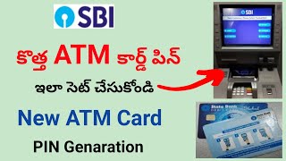 sbi atm pin generation teluguhow to create sbi new atm card pinsbi new debit card pin generation [upl. by Levy]