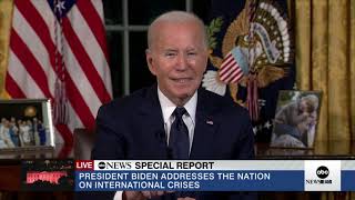 FULL SPEECH President Biden delivers address to the nation  ABC News [upl. by Tara369]