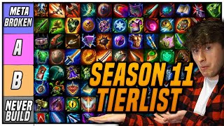 TIERLIST OF EVERY ITEM IN PATCH 112 [upl. by Morris83]